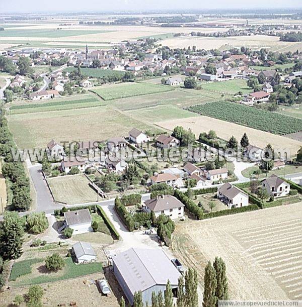 Photo aérienne de Saulon-la-Chapelle