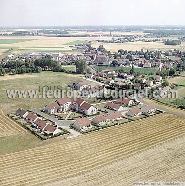 Photo aérienne de Saulon-la-Chapelle