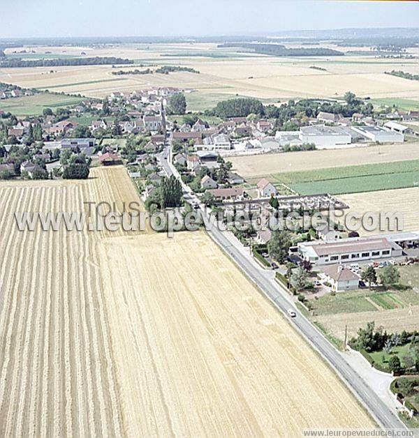 Photo aérienne de Saulon-la-Chapelle