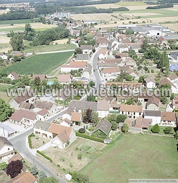 Photo aérienne de Saulon-la-Chapelle