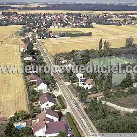 Photo aérienne de Magny-sur-Tille