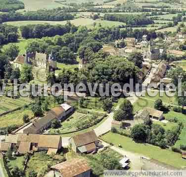 Photo aérienne de Commarin