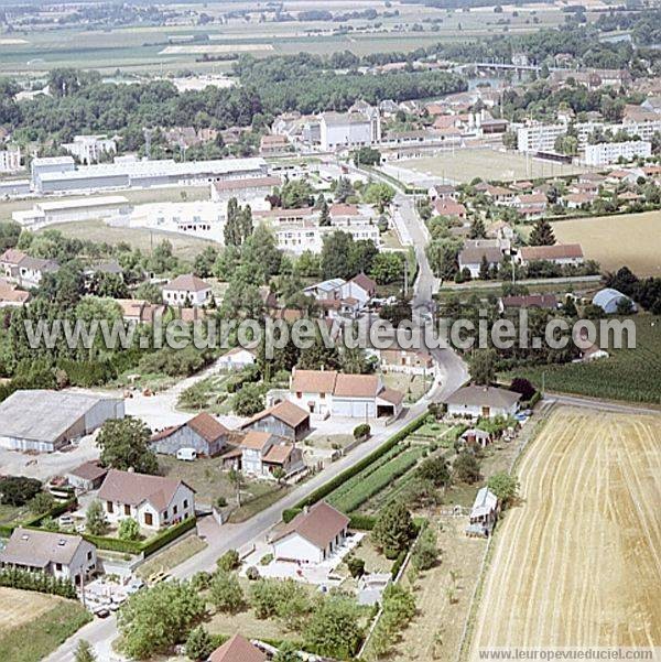 Photo aérienne de Seurre