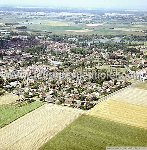 Photo aérienne de Seurre