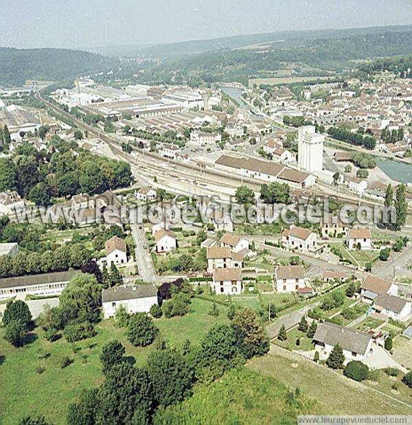 Photo aérienne de Montbard