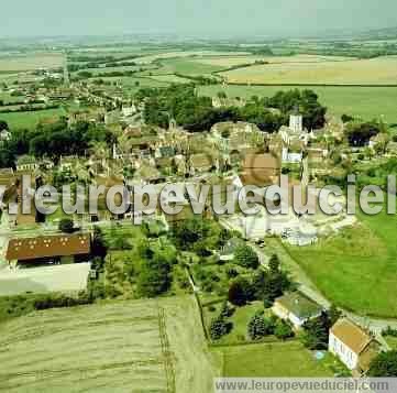 Photo aérienne de poisses