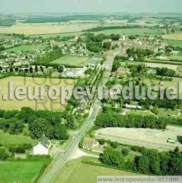 Photo aérienne de poisses