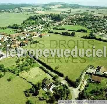 Photo aérienne de poisses