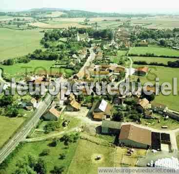 Photo aérienne de poisses