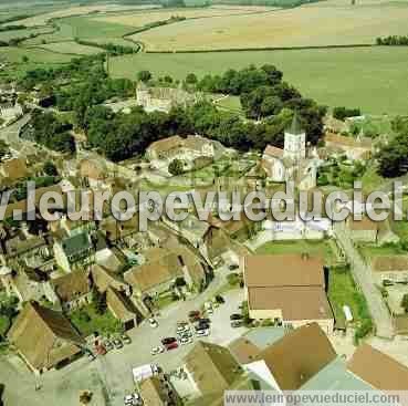 Photo aérienne de poisses