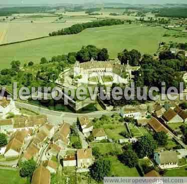 Photo aérienne de poisses