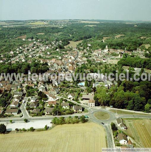 Photo aérienne de Ahuy