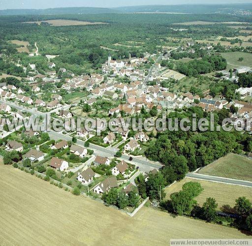 Photo aérienne de Ahuy