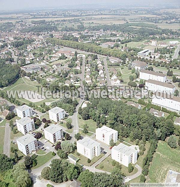 Photo aérienne de Semur-en-Auxois