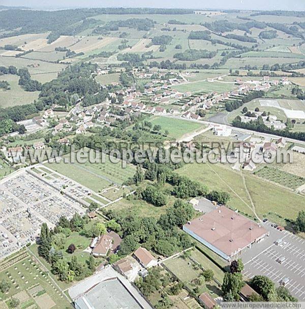 Photo aérienne de Semur-en-Auxois