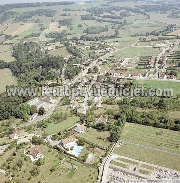 Photo aérienne de Semur-en-Auxois