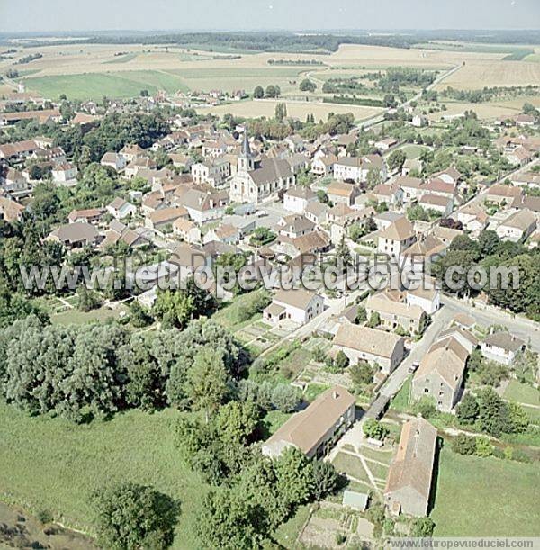 Photo aérienne de Talmay