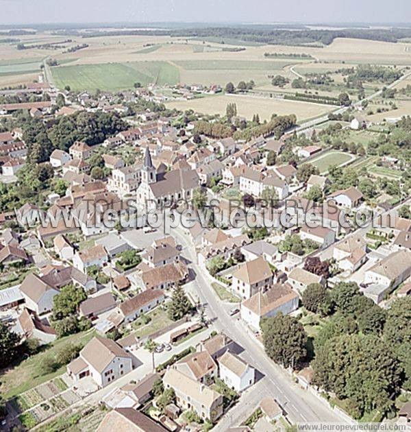 Photo aérienne de Talmay