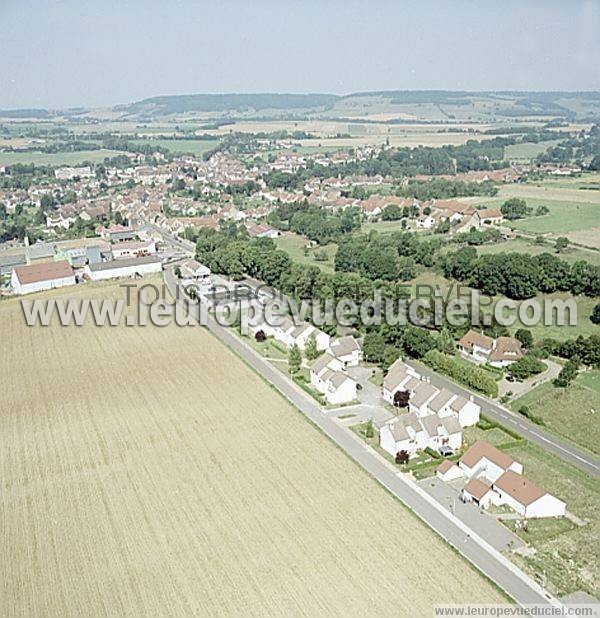 Photo aérienne de Vitteaux