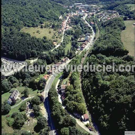 Photo aérienne de Moutiers