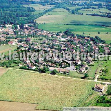 Photo aérienne de Pontailler-sur-Sane