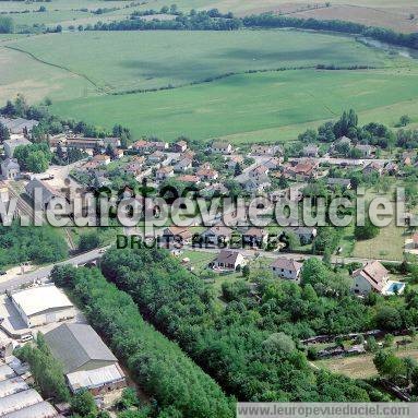 Photo aérienne de Pontailler-sur-Sane