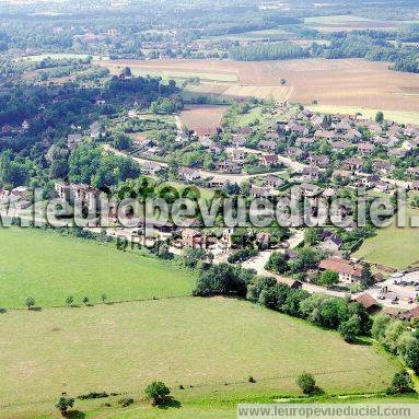 Photo aérienne de Pontailler-sur-Sane