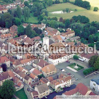 Photo aérienne de Pontailler-sur-Sane