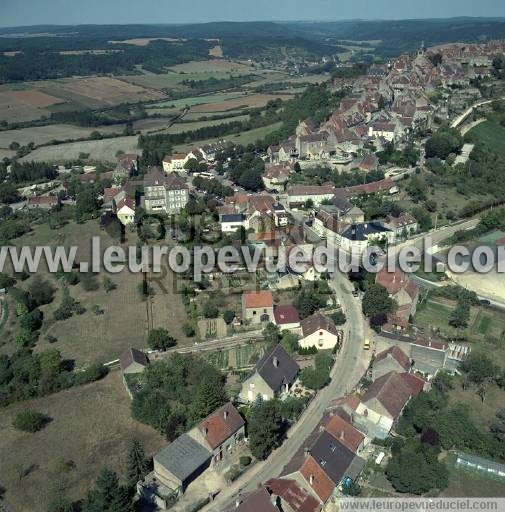 Photo aérienne de Vzelay