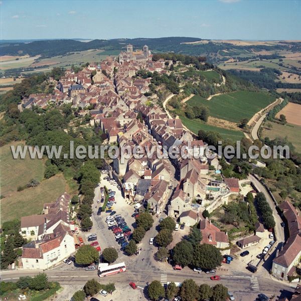 Photo aérienne de Vzelay