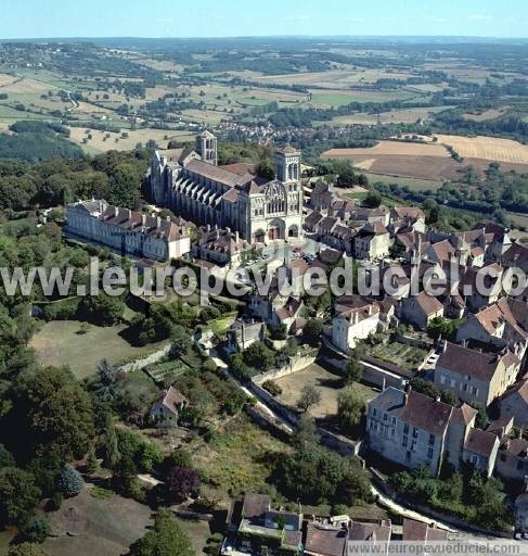 Photo aérienne de Vzelay