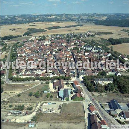 Photo aérienne de Coulanges-la-Vineuse