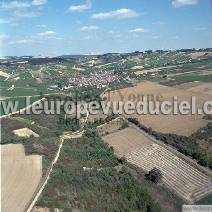 Photo aérienne de Irancy