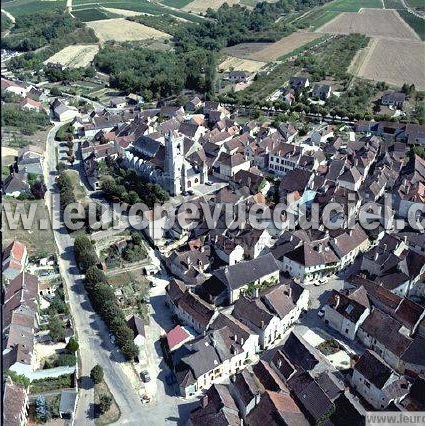 Photo aérienne de Irancy