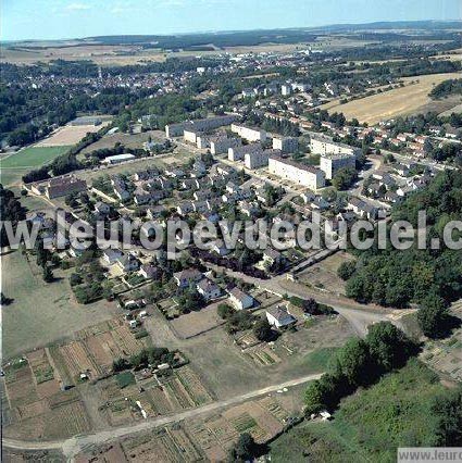 Photo aérienne de Clamecy