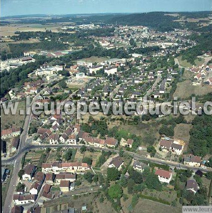 Photo aérienne de Clamecy