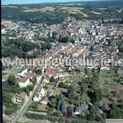 Photo aérienne de Clamecy