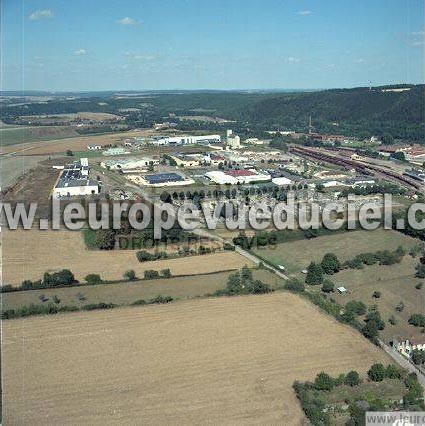 Photo aérienne de Clamecy