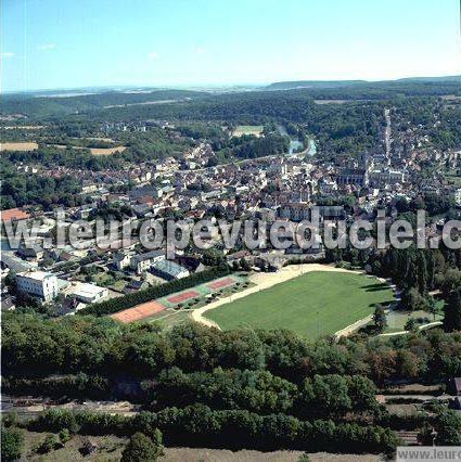 Photo aérienne de Clamecy