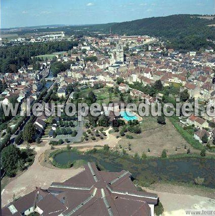 Photo aérienne de Clamecy