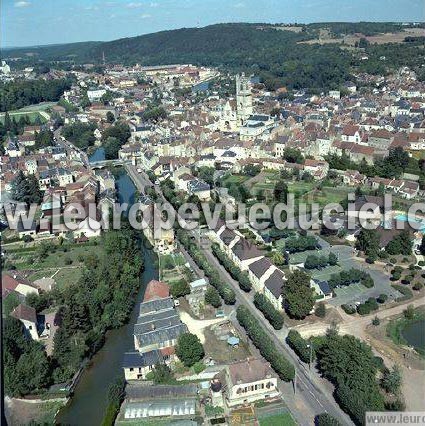 Photo aérienne de Clamecy