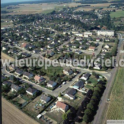 Photo aérienne de Champignelles