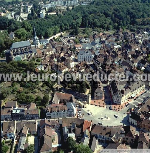 Photo aérienne de Toucy