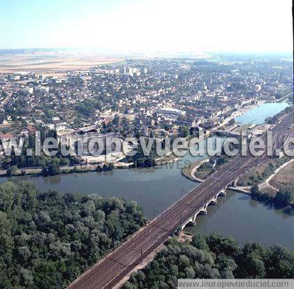 Photo aérienne de Migennes