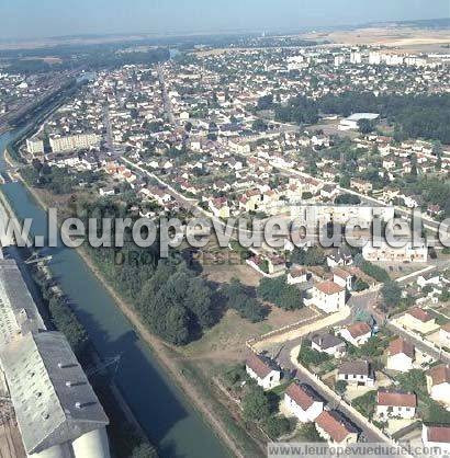 Photo aérienne de Migennes