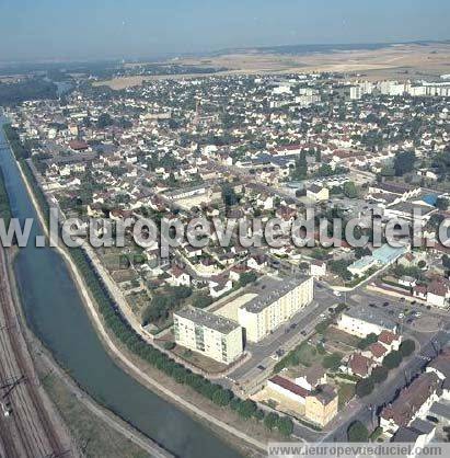 Photo aérienne de Migennes