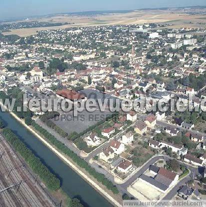 Photo aérienne de Migennes