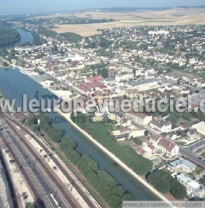 Photo aérienne de Migennes