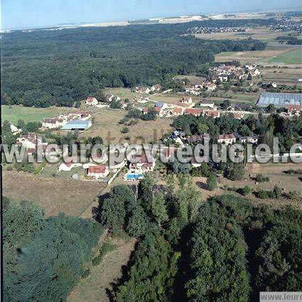 Photo aérienne de Les Bries