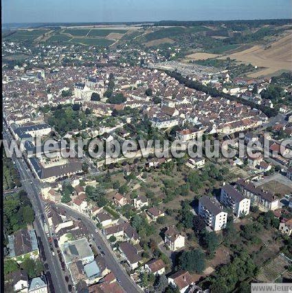 Photo aérienne de Joigny